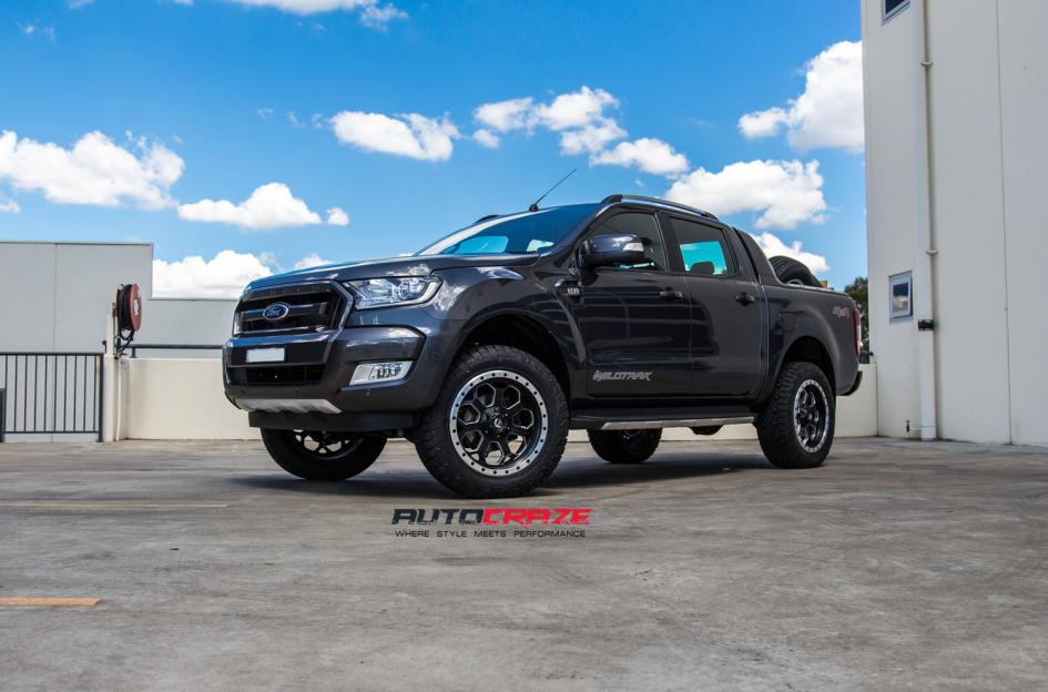 FORD RANGER SAVAGE GLOSS BLACK MILLED ACCENTS